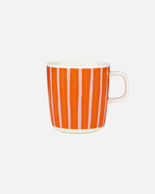 Marimekko Oiva / Piccolo Mug 4 dl wht,pink,orange