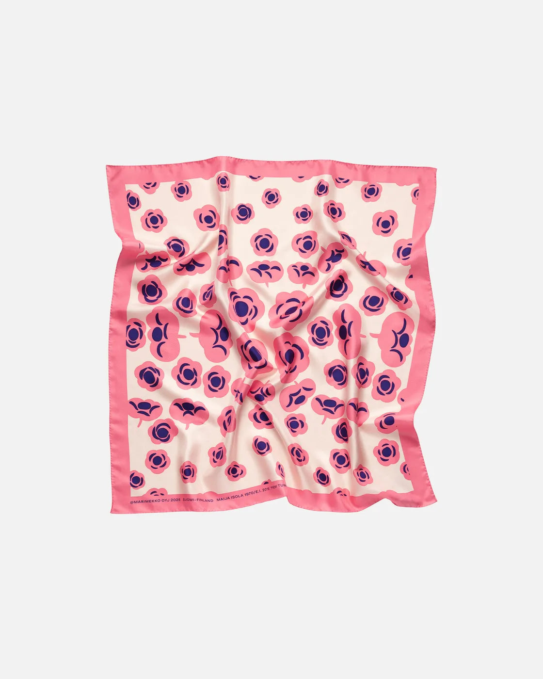 Marimekko Lauhtua Tumma Scarf rose, light pink, purple