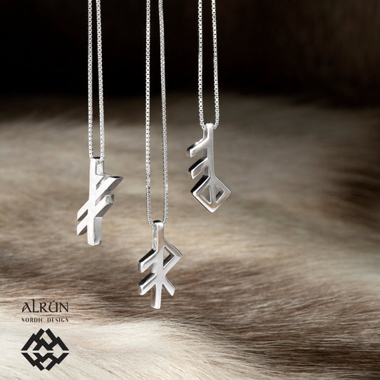 Alrun Nordic Binderune Pendant