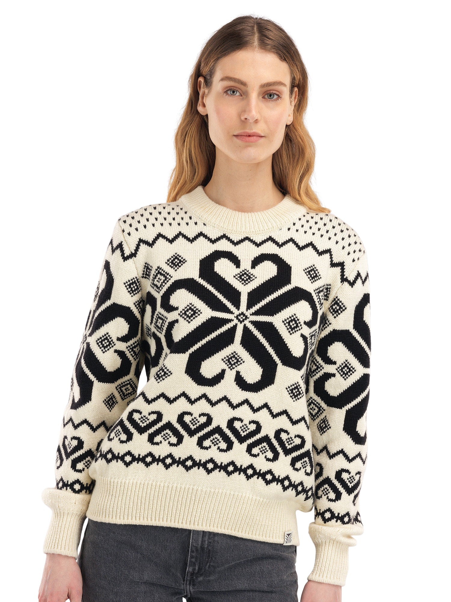 Dale of Norway Falkeberg Fem Sweater B & W – nordicmuseum