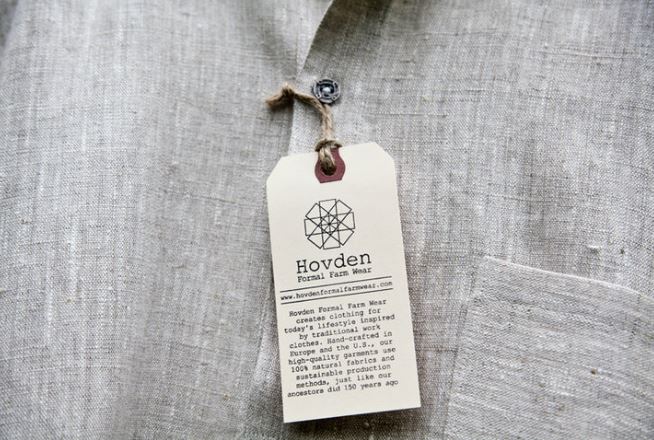 Hovden Busserull Pullover Rustic Linen Shirt