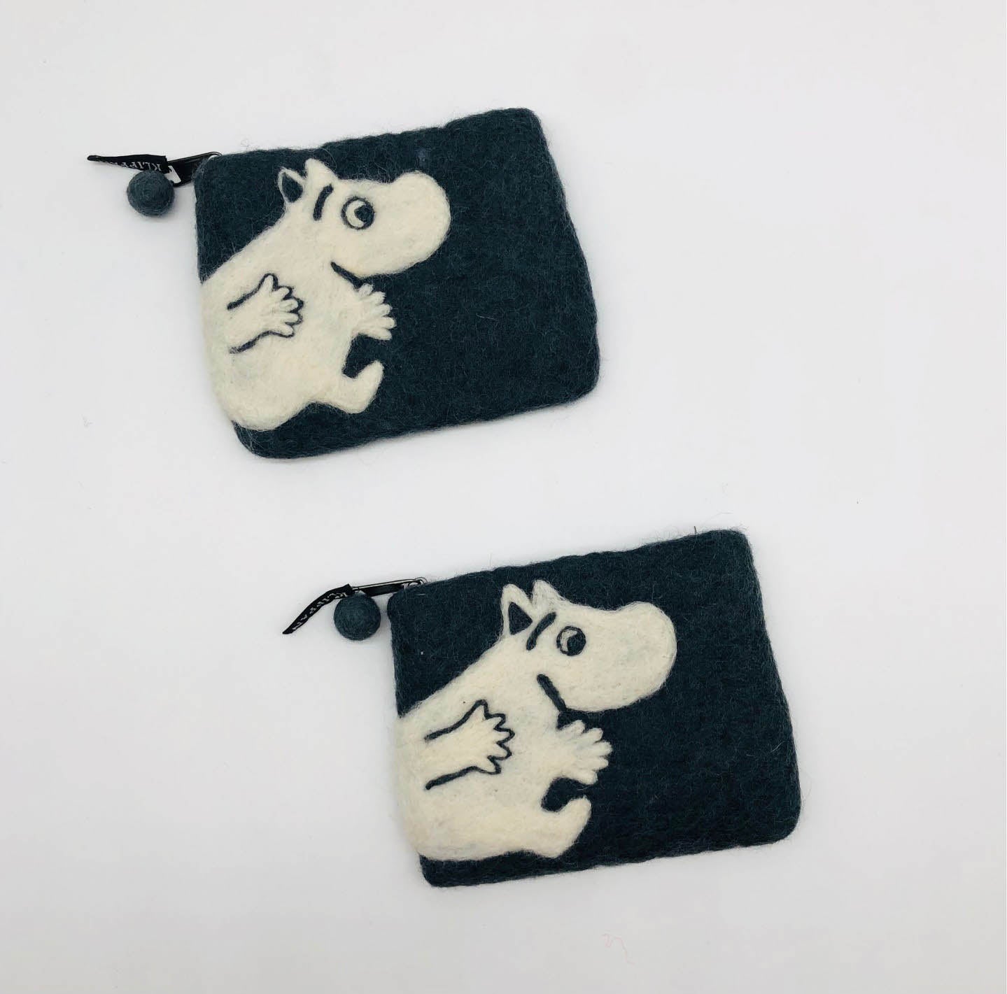 Klippan Felted Wool Coin Purse Moomin