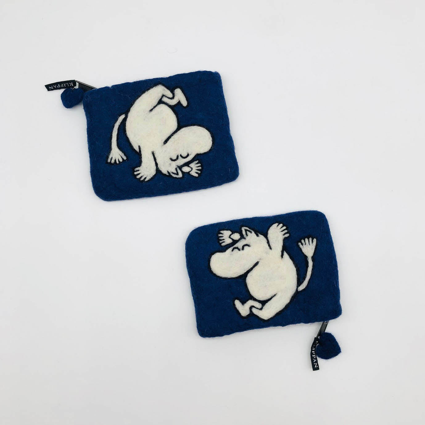 Klippan Felted Wool Coin Purse Moomin