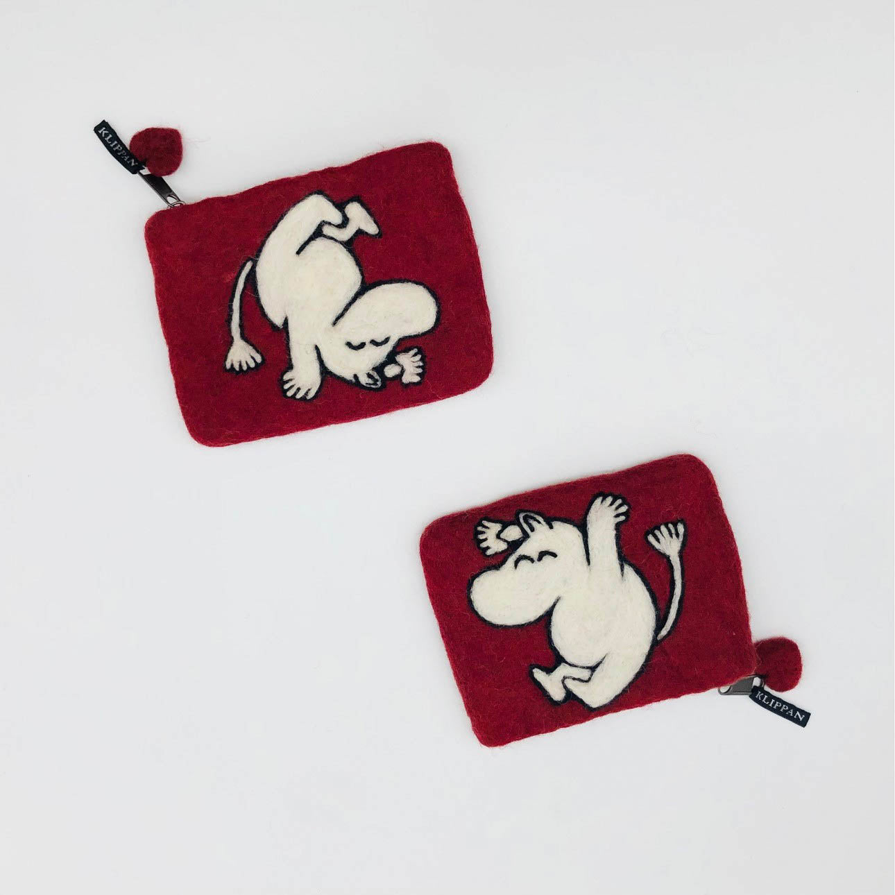 Klippan Felted Wool Coin Purse Moomin