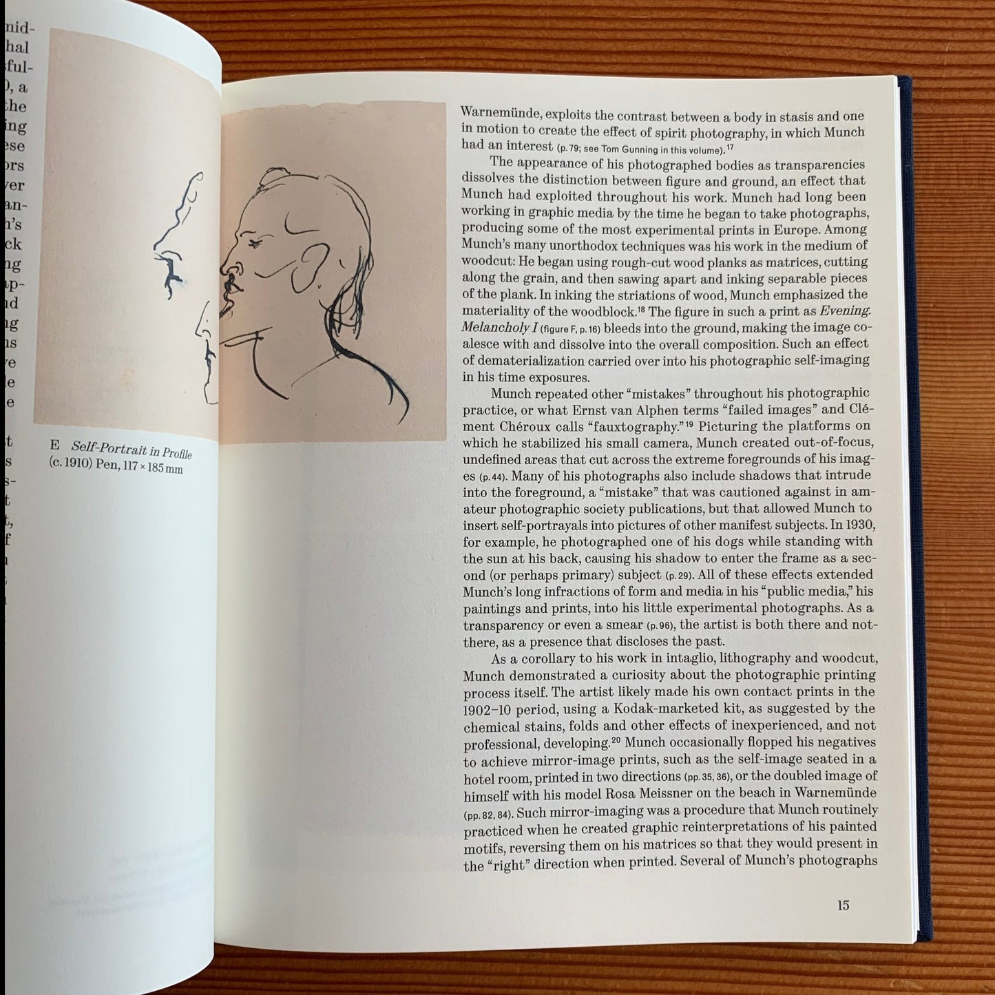 Internationally celebrated for his paintings, prints, and watercolors. Norwegian artist Edvard Munch (1863–1944) was Internationally celebrated for his paintings, prints and watercolors. He also enjoyed taking photographs, and often took "selfies".  This book was published to accompany the exhibit of Munch's photographic works, previously viewed here at the National Nordic Museum.