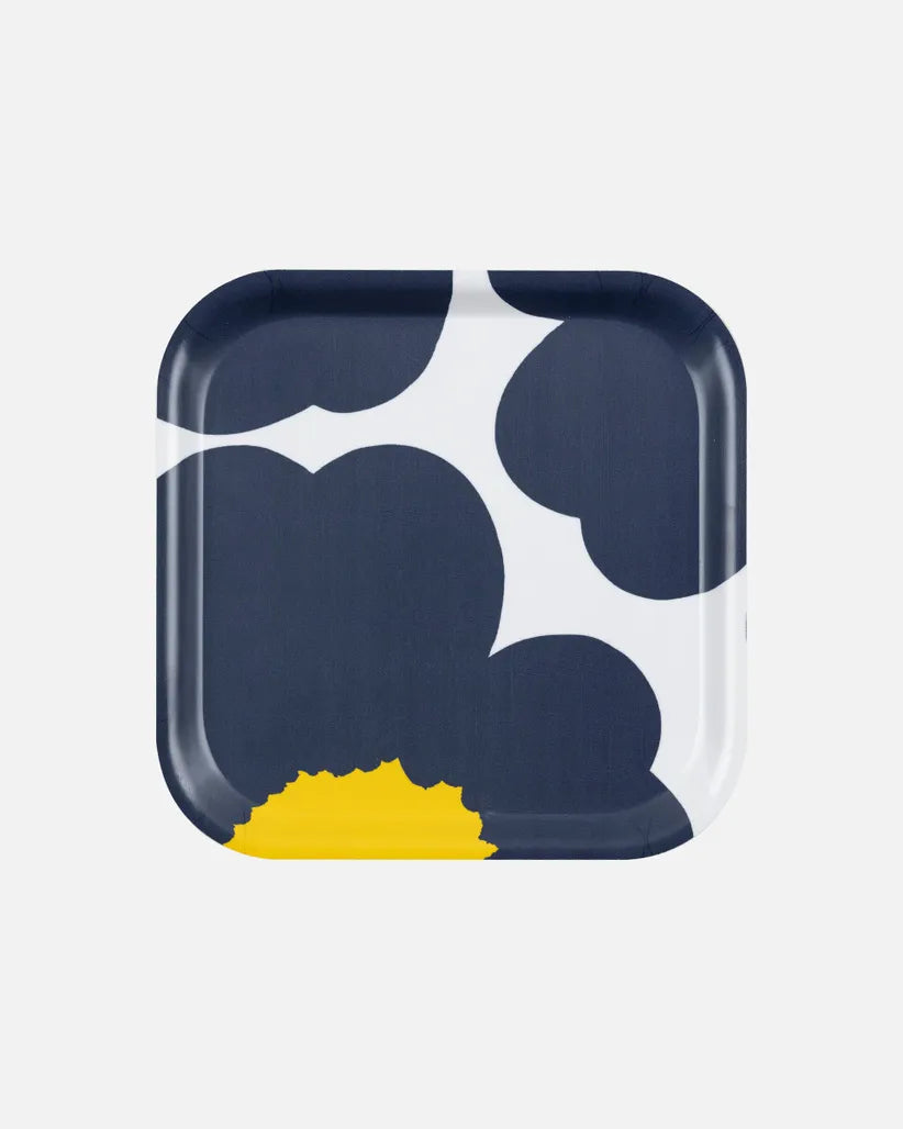 Marimekko Unikko 60th Anniv Square Tray