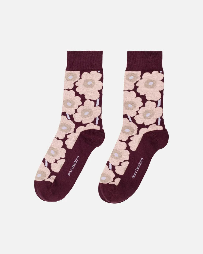 Marimekko Kiramailla Unikko ankle socks