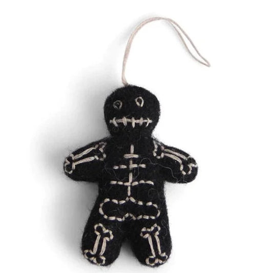 En Gry & Sif Felt Skeleton Ornament