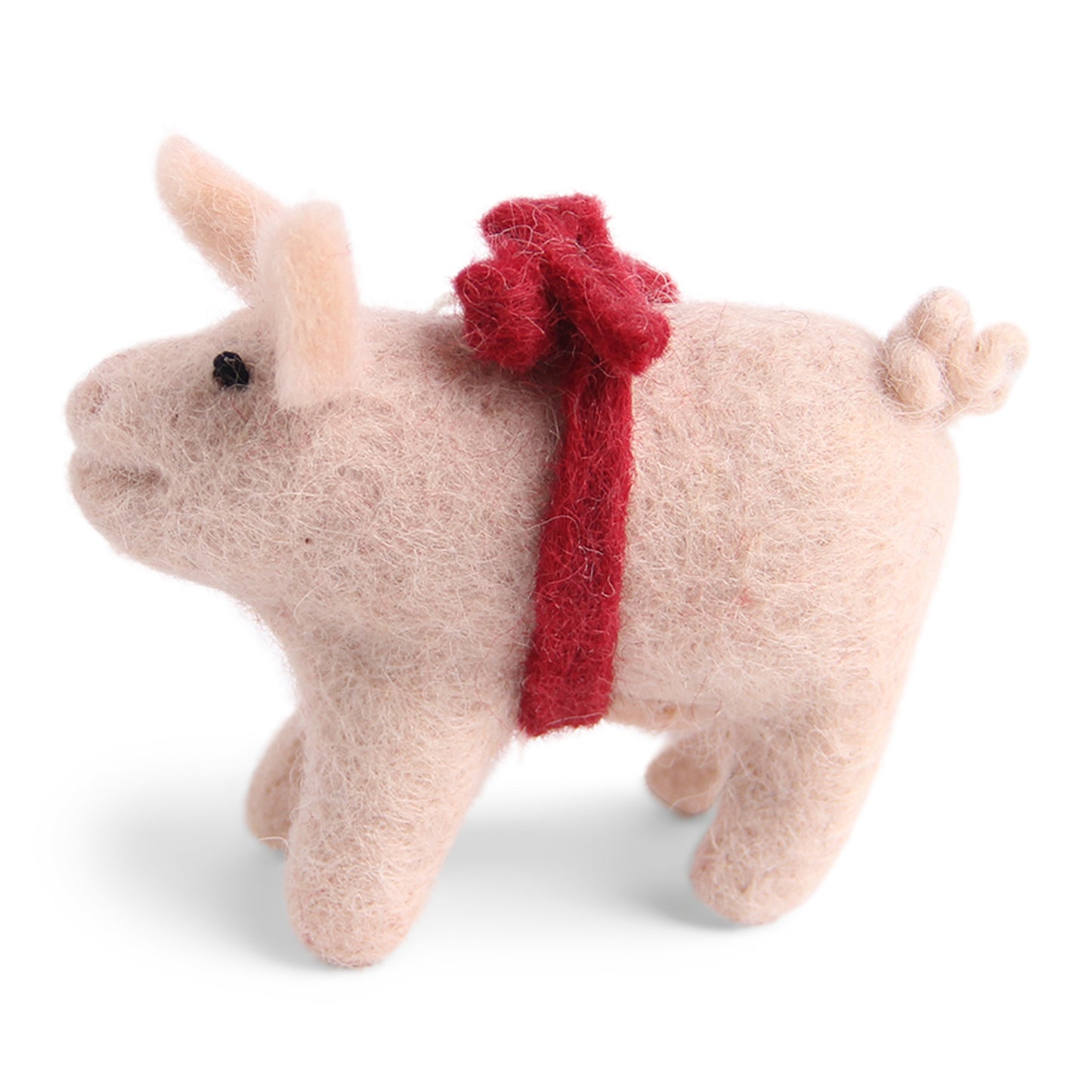 En Gry & Sif Pig With Red Loop