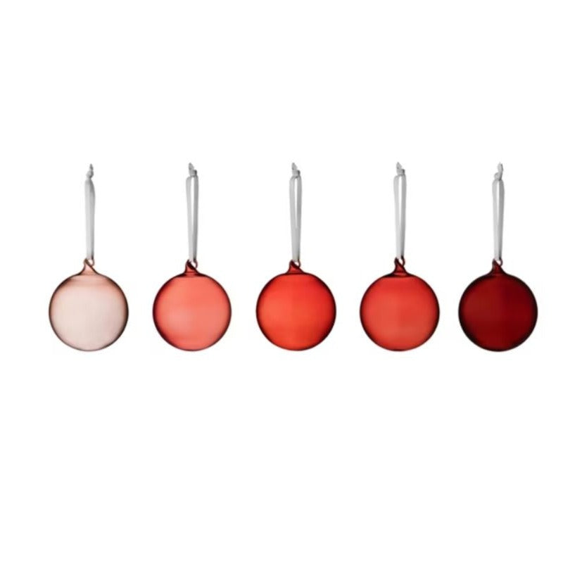 Iittala Glass ball 80mm 5-set