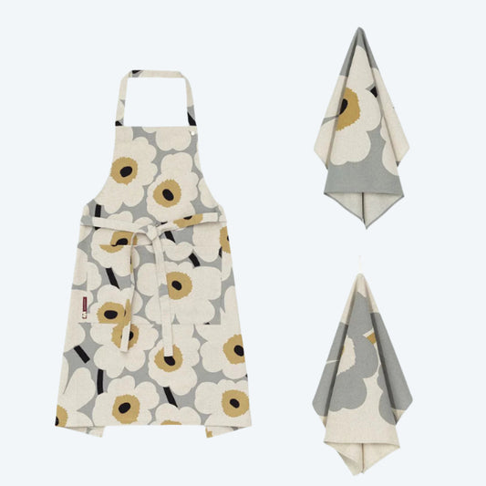 Marimekko Anniversary APRON+ TEA TOWEL SET