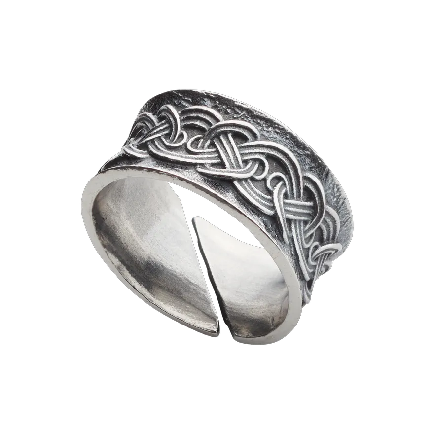 Sylvsmidja Audbjorn Ring, Oxidised silver