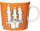 Arabia Ceramic Moomin Mug Hattifatteners cup