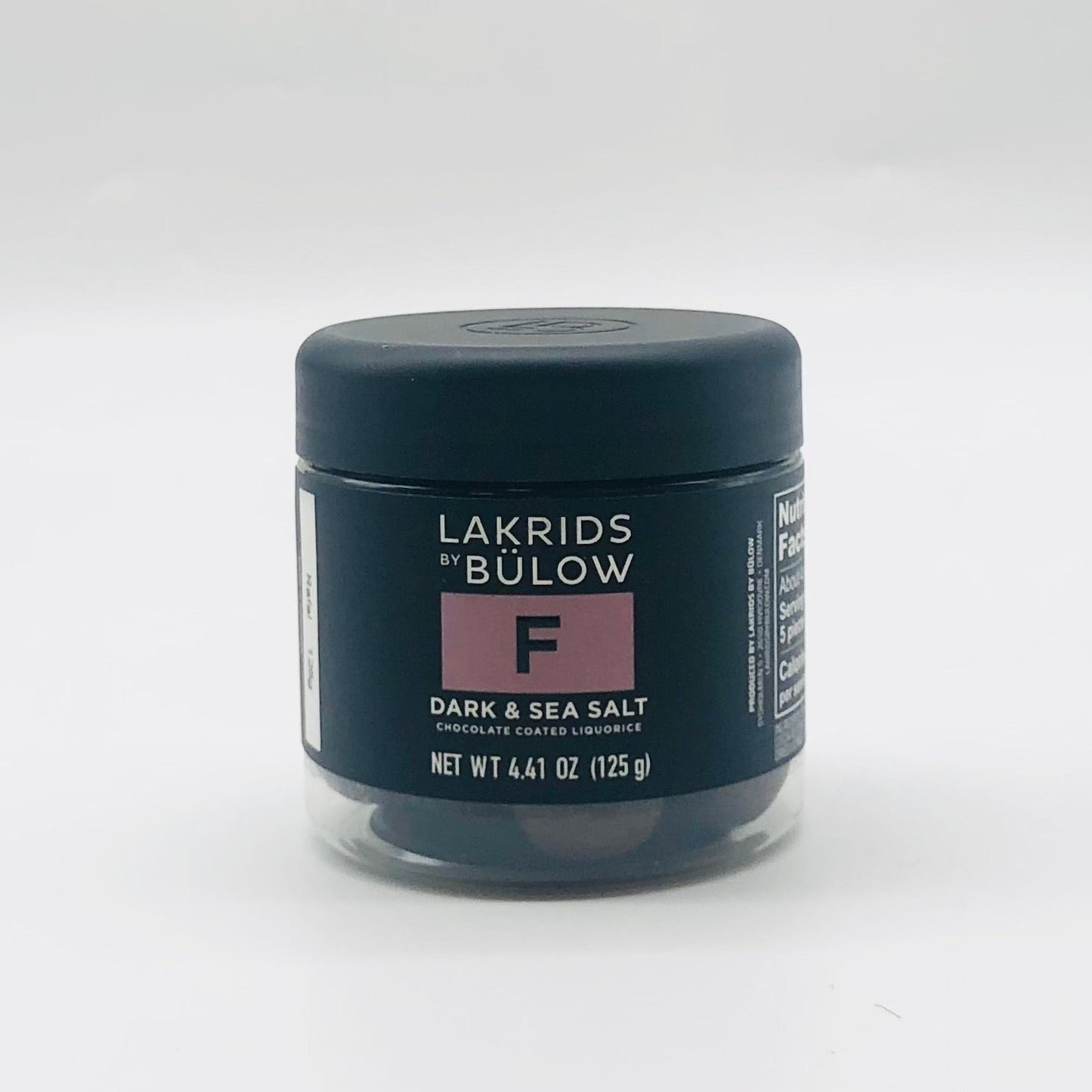 Lakrids by Bulow F Small Dark & Sea Salt Chocolate Coated Liquorice
