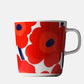 Marimekko Red Oiva Unikko Large Mug 4dl