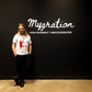 Mygration T-shirt From December 2022 until March 2023, the National Nordic Museum will present Mygration, an exhibition of works by Tomas Colbengtson and Stina Folkebrant. 
