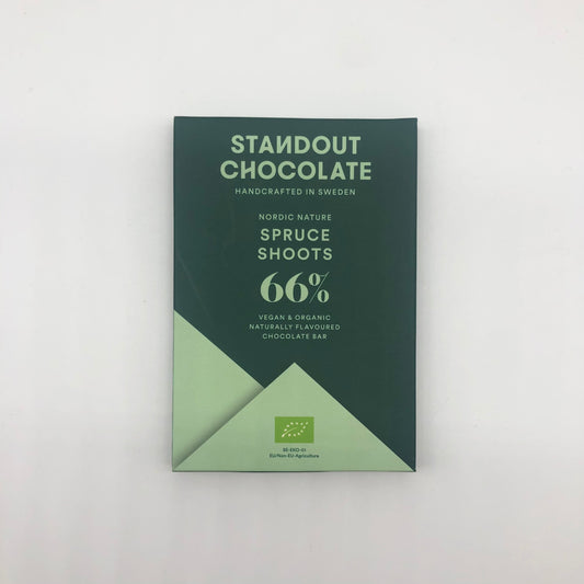 Standout Chocolate Spruce Shoots 66%