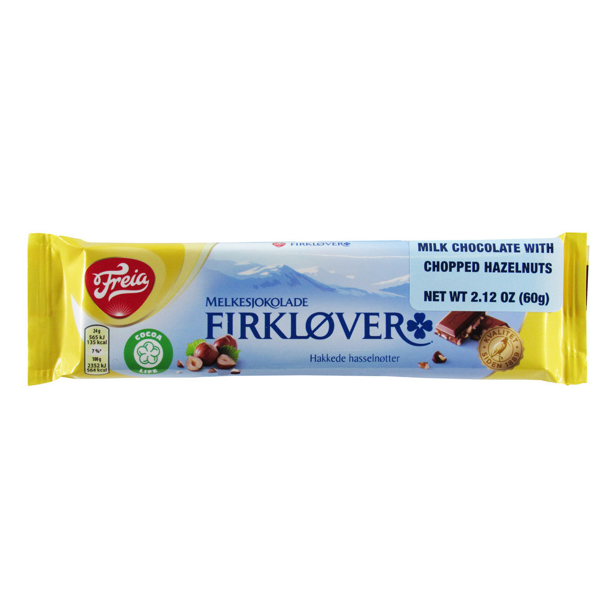 Firklover Freia Hazelnut Chocolate Bar Candy