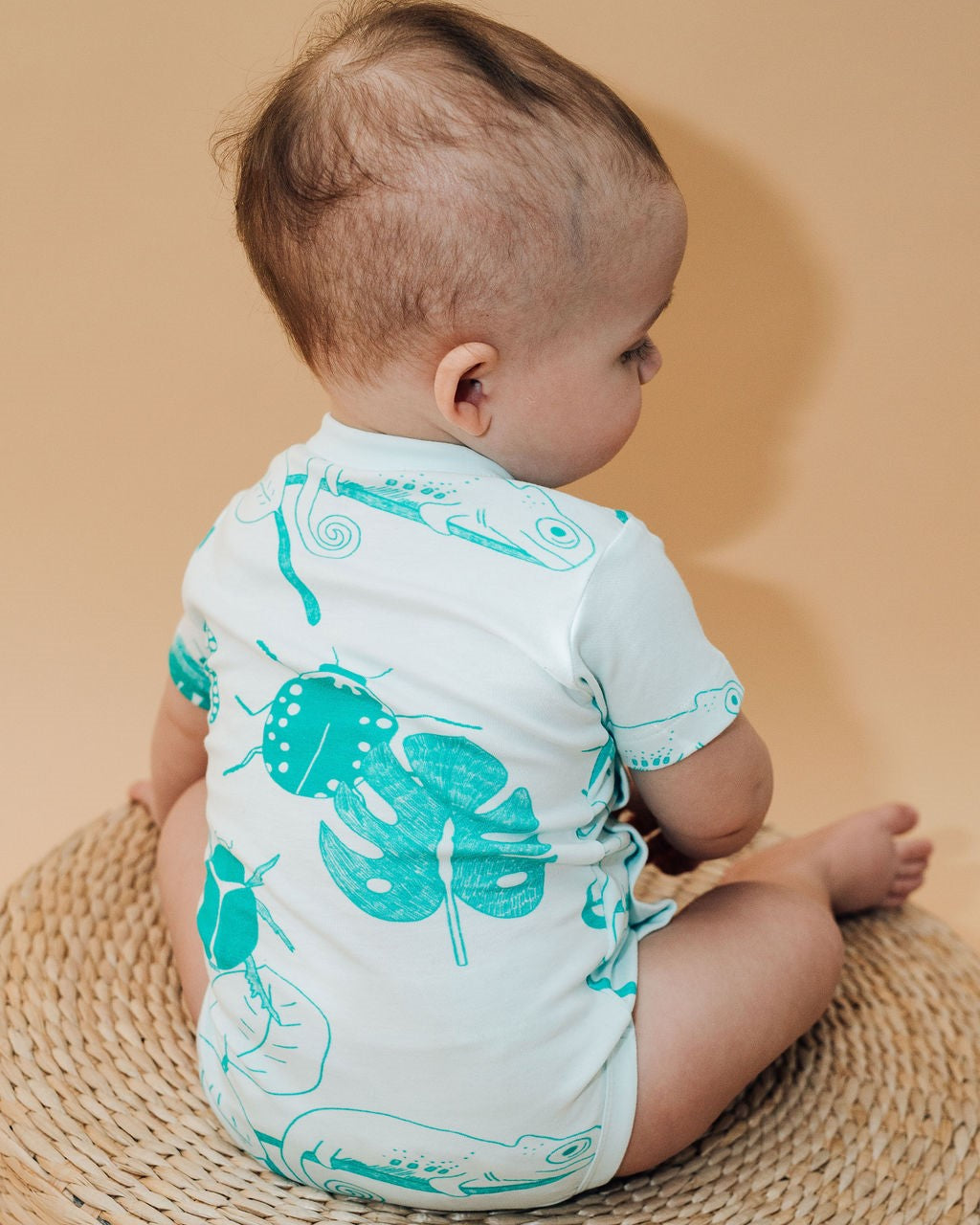  Little Barnacle Onesie 100% organic cotton small batch, Earth friendly and ethically created baby onesies.